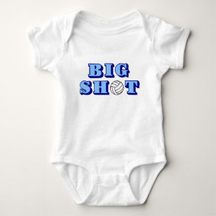 Big Shot Volleyball Baby Shirt Bodysuit