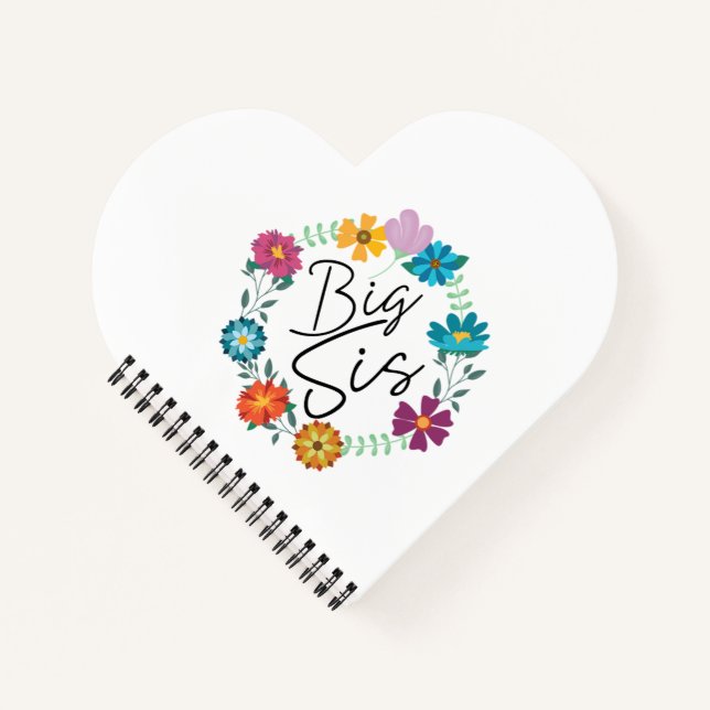 BIG SIS-BABY-Notebook Notizbuch (Vorderseite)