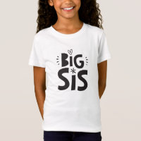BIG SIS-T - SHIRT moderner, lustiger Skandinavient