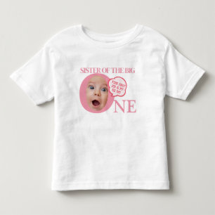 BIG SIS T zum 1. Party PINK Kleinkind T-shirt