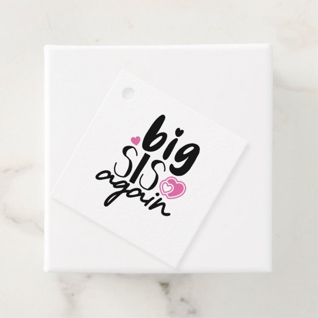 Big Sis Wieder Geschenkanhänger (Beispiel)