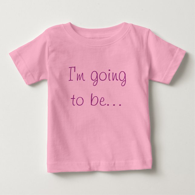 Big Sister Baby T-shirt (Vorderseite)