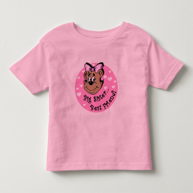 Big Sister Best Friend T Shirts und Geschenke (Vorderseite)