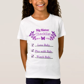 Big Sister Checklist-T - Shirt