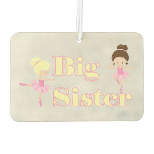 Big Sister Dancing Ballerina Sibling Autolufterfrischer