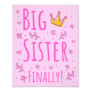 Big Sister Endlich III Fotodruck