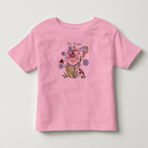 Big Sister Flower Garden Fairy Kleinkind T-shirt