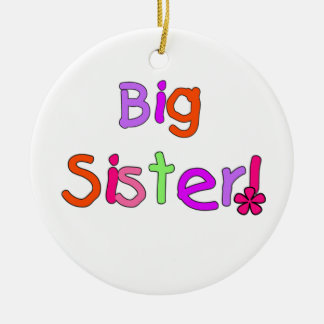 Big Sister Geschenke Keramikornament