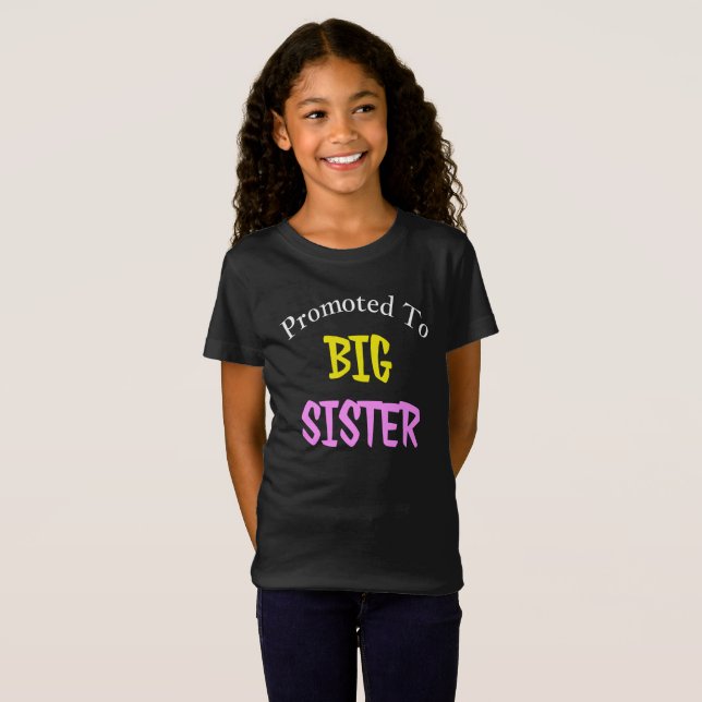 Big Sister - Girls' Fine Jersey T - Shirt (Vorne ganz)