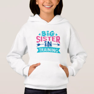 Big Sister in Training - Big Sister Ankündigung Hoodie