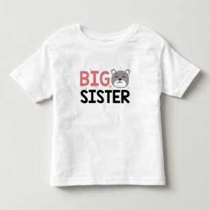 Big Sister Kleinkind T-shirt