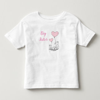 Big Sister Kleinkind T-shirt
