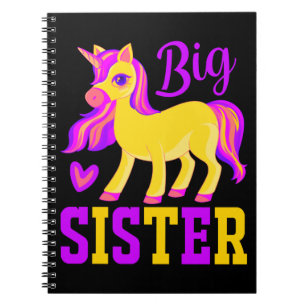 Big Sister Magical Unicorn Notizblock
