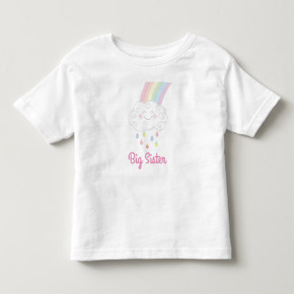 Big Sister Rainbow Kleinkind T-shirt