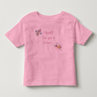Big Sister Secret; Große Schwester Geheimnis Kleinkind T-shirt