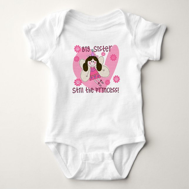 Big Sister Still the Princess Baby Strampler (Vorderseite)