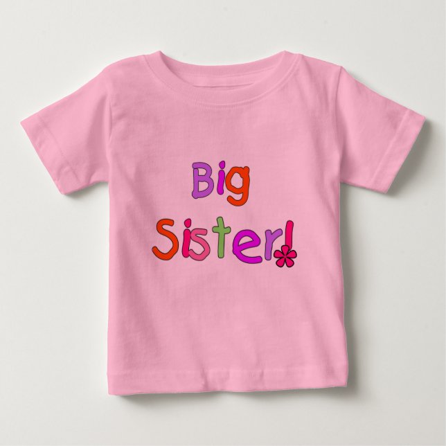 Big Sister T - Shirt und Geschenke (Vorderseite)