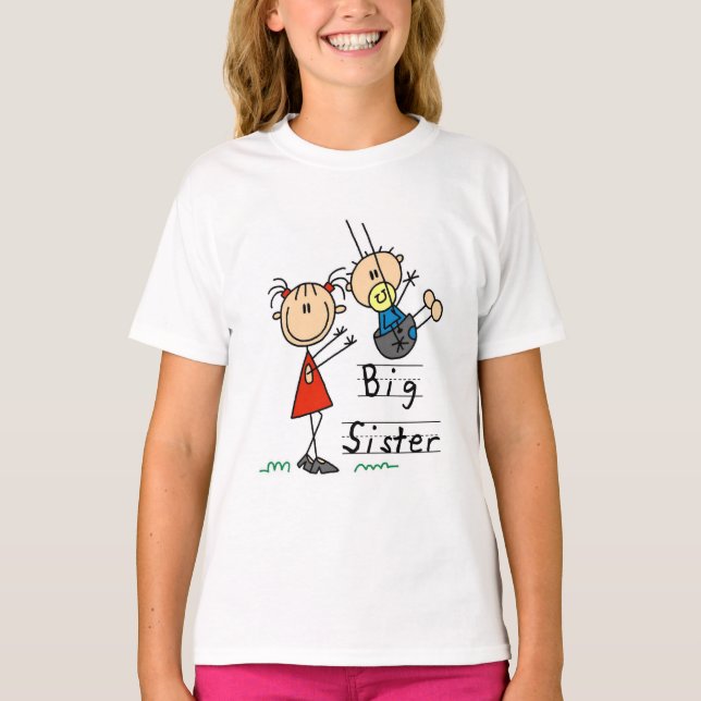 Big Sister with Little Brother Tshirts and Gifts (Vorderseite)