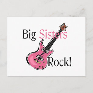 Big Sisters Rock Postkarte