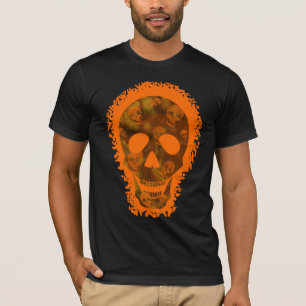 Big Skull Orange T - Shirt