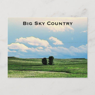 Big Sky Country Postcard Postkarte