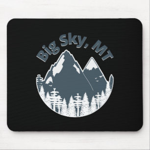 Big Sky Mt Berge Wandern Klettern Camping Und O Mousepad