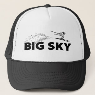 Big Sky Resort Montana Skispringer Truckerkappe