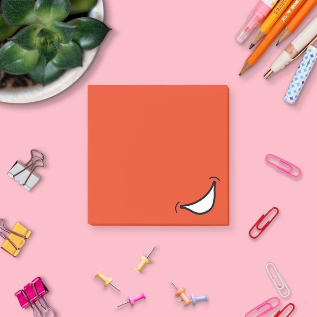 Big Smile Post - Notizen (Big Smile Post It Notes Orange)