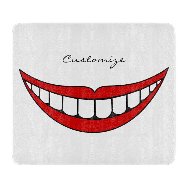 Big Smile Thunder_Cove Schneidebrett (Vorderseite)