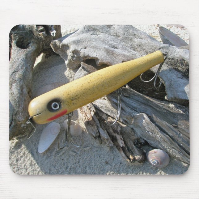 Big Snook Vintag Lure Mousepad (Vorne)
