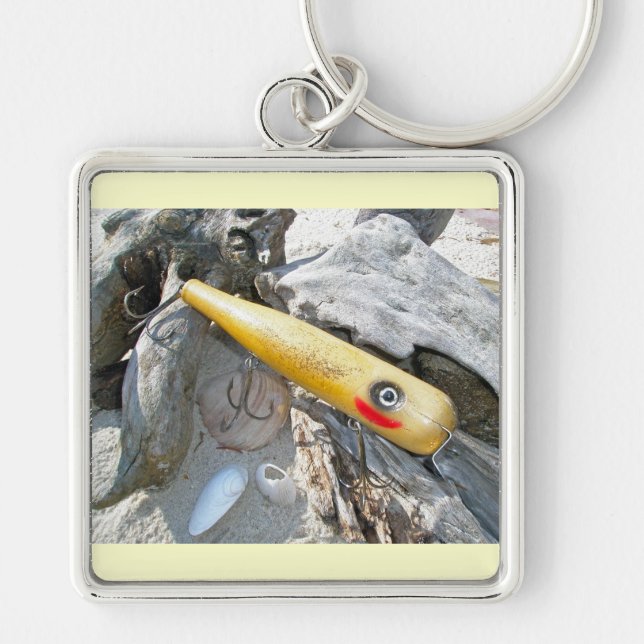 Big Snook Vintag Lure Schlüsselanhänger (Vorne)