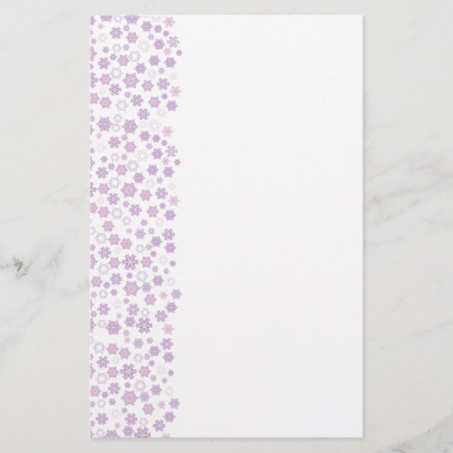 Big-Snow-Flakes- Briefpapier (Vorderseite)