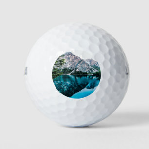 Big Snow Mountains Snowing Mountain Foto Golfball