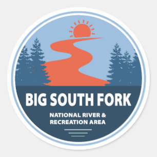 Big South Fork National River und Erholungsgebiet Runder Aufkleber