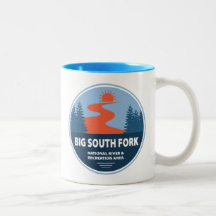 Big South Fork National River und Erholungsgebiet Zweifarbige Tasse