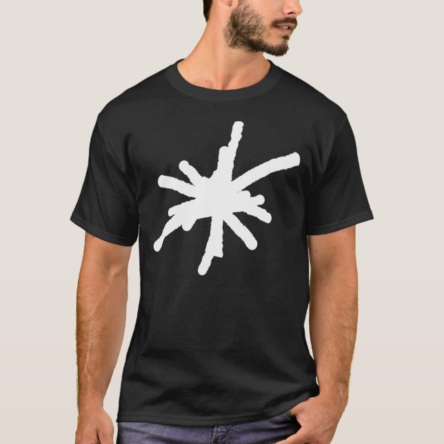 Big Spark - Weiß auf Dunkel T-Shirt (Vorderseite)