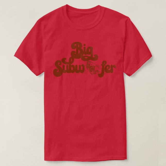 Big Subwoofer T-Shirt (Design vorne)