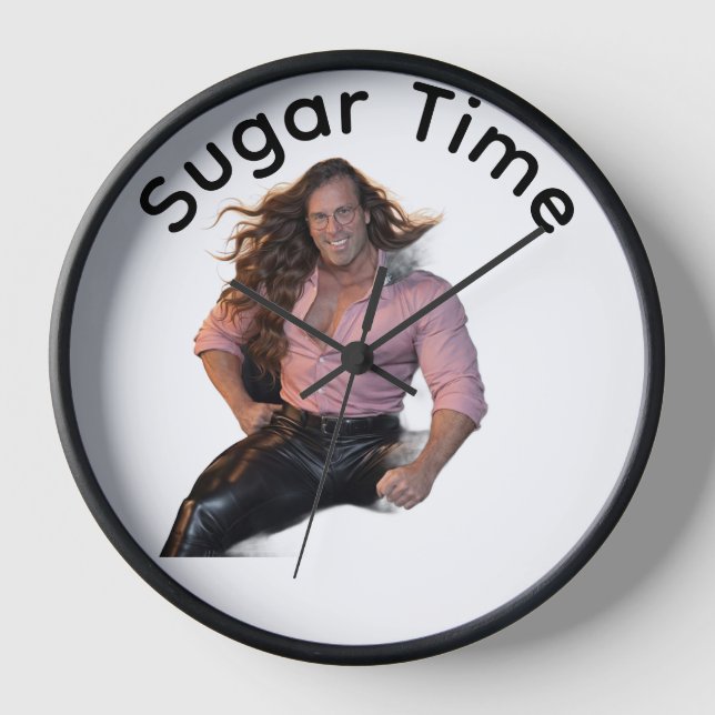 Big Sug Sugar Time Clock Uhr (Vorderseite)