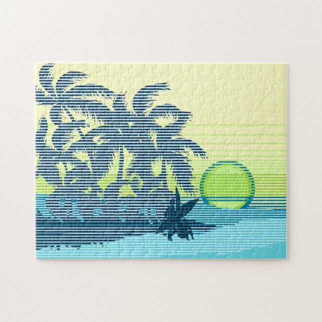 Big Sunset Strip Hawaiian Surfer (Horizontal)