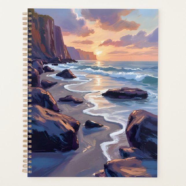 Big Sur, California Coastal Art Painting (Devant)