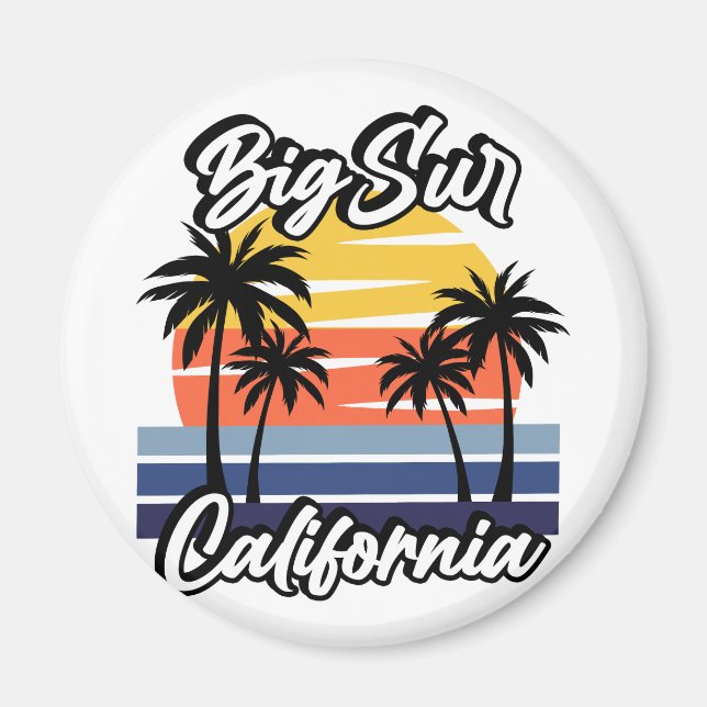 Big Sur California Magnet (Vorne)