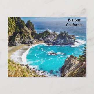 Big Sur California Pfeiffer Beach Postcard Postkarte