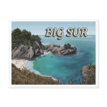 Big Sur California Postcard