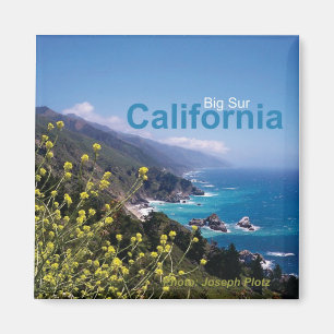 Big Sur California Travel Souvenir Frigo Magnet
