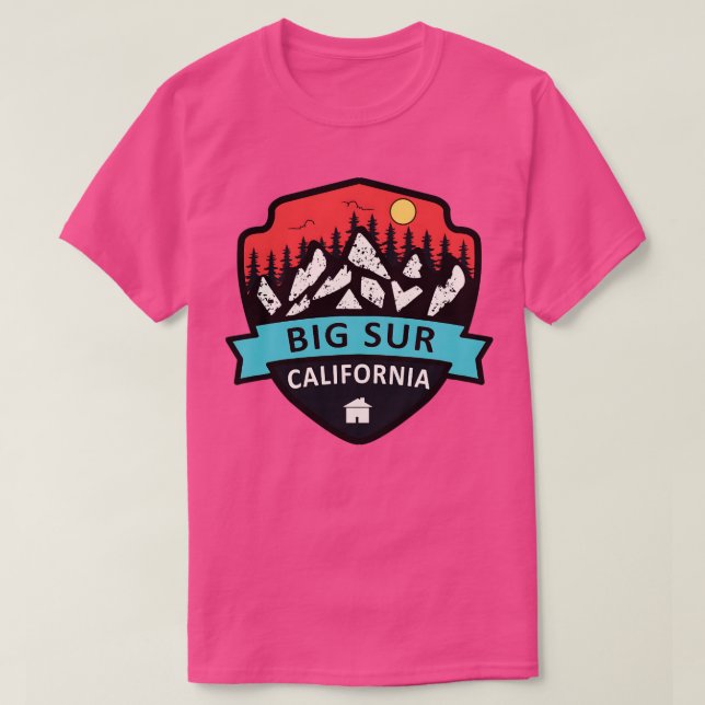 Big Sur California TShirt (Design devant)