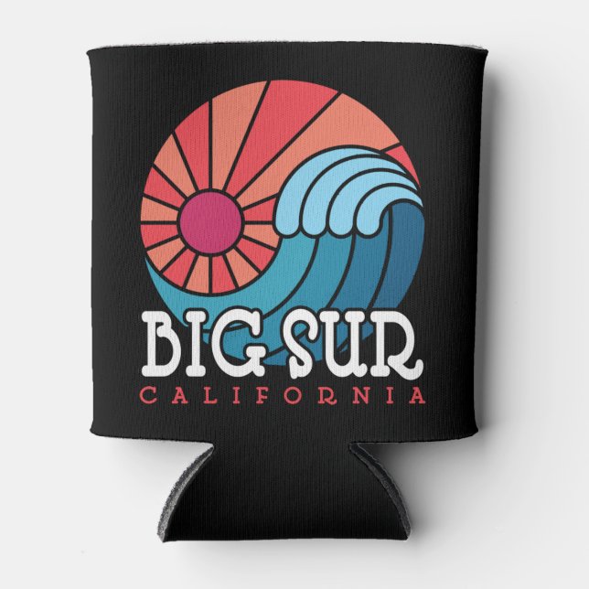 Big Sur California Wave Dosenkühler (Vorderseite)