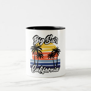 Big Sur California Zweifarbige Tasse