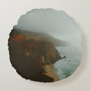 Big Sur Erkundung Rundes Kissen
