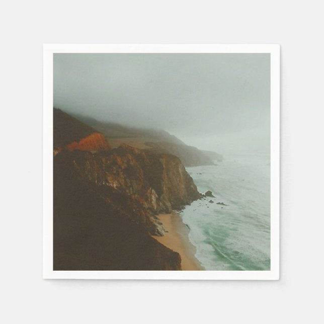 Big Sur Erkundung Serviette (Vorderseite)