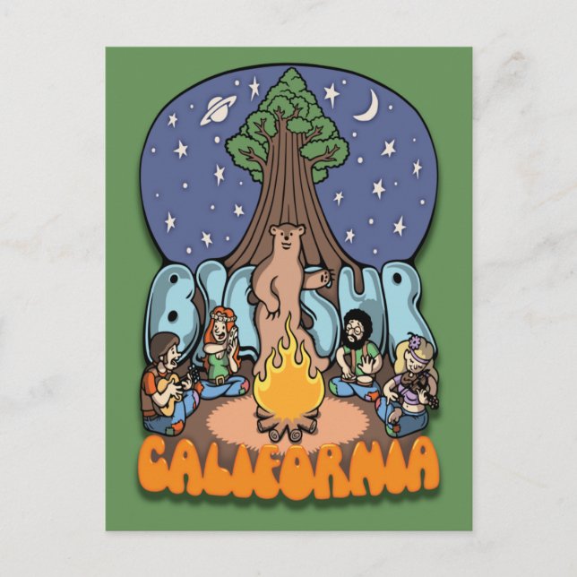 Big Sur III Postkarte (Vorderseite)